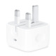 Apple 20W Type-C Power Adapter (Folding Pins) - White